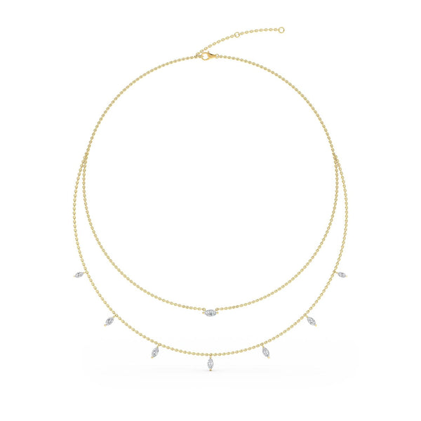 Elodie Rose - Lab Grown Diamond Necklace