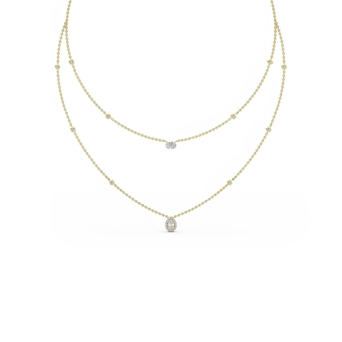 evelina bloom necklace