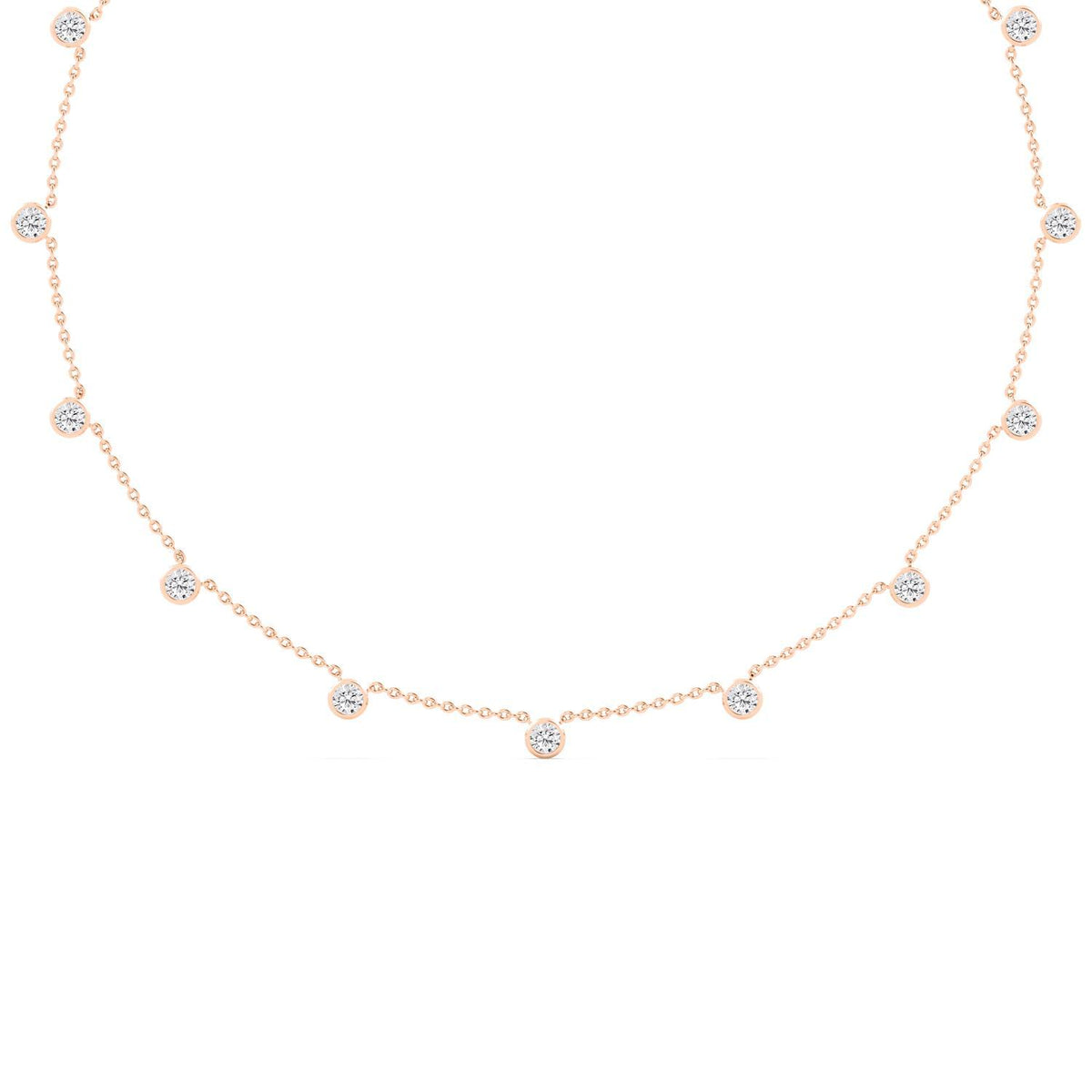 lucienne rose necklace