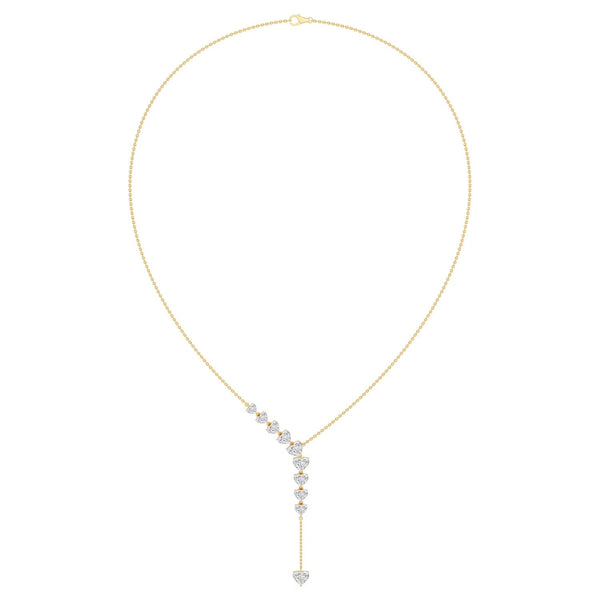 Ophelia Pearl - Lab Grown Diamond Necklace
