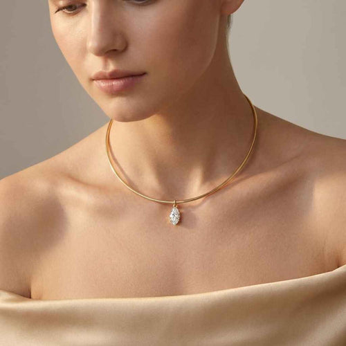 rosaline lune necklace