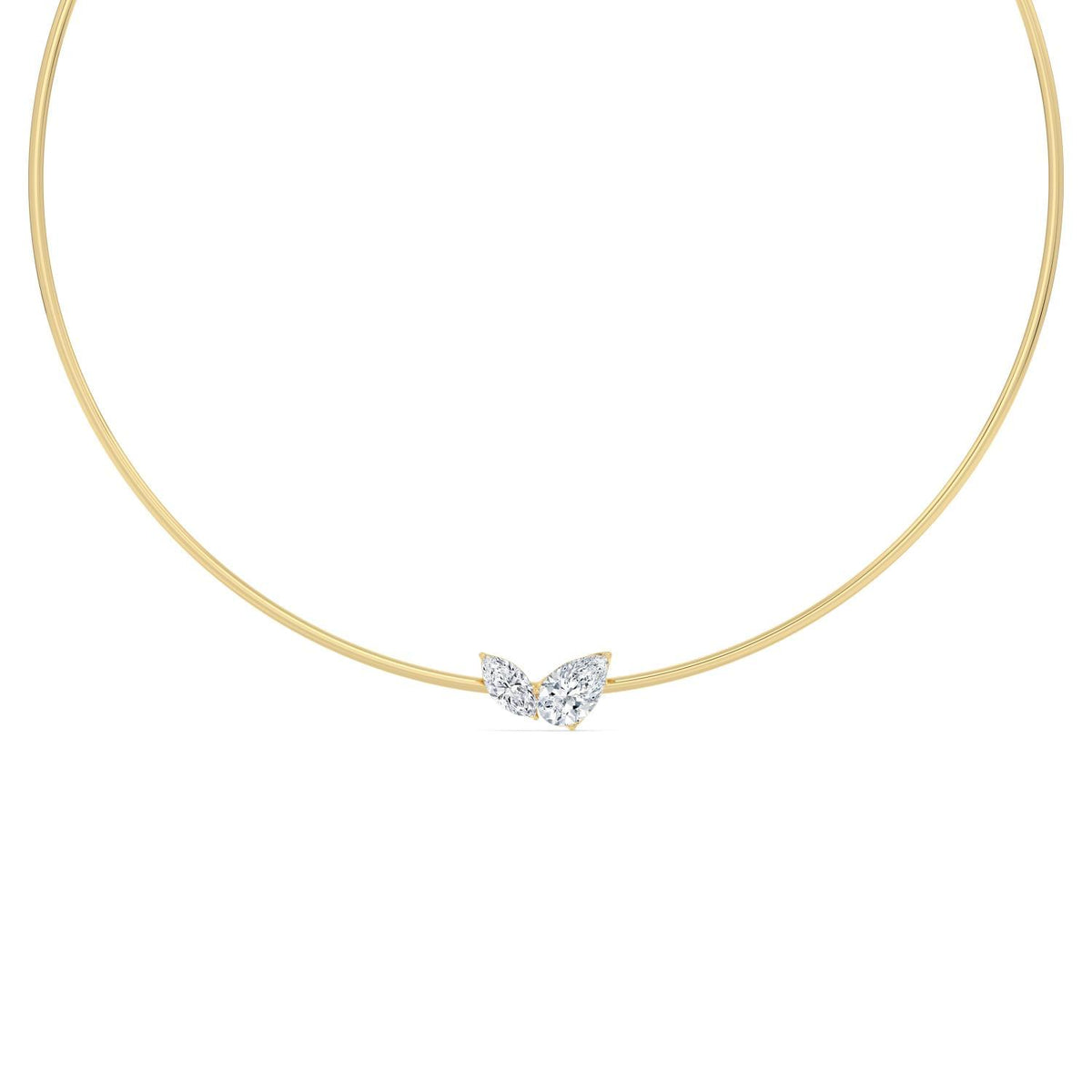 rosaline rose necklace