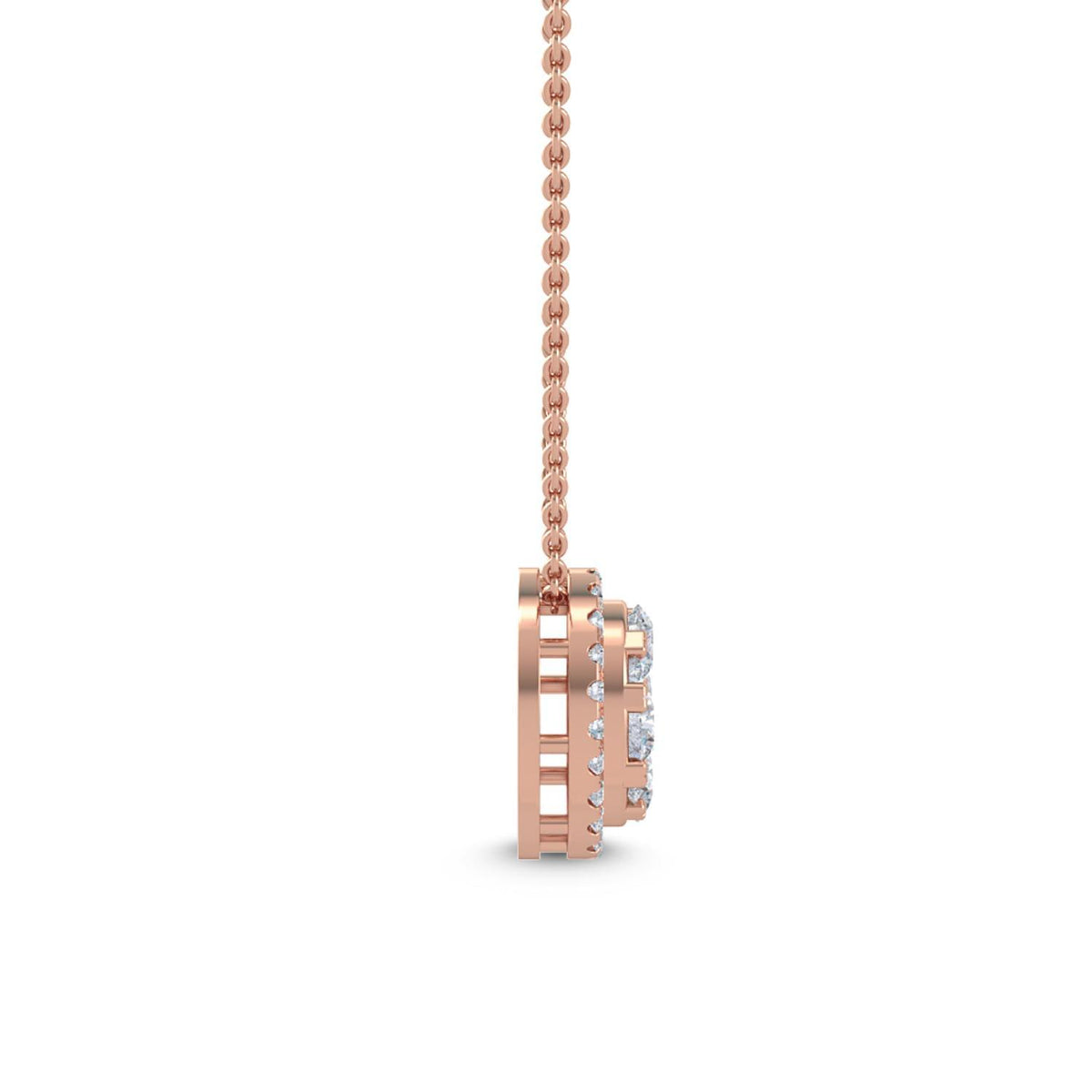 Aveline Belle lab grown diamond pendant