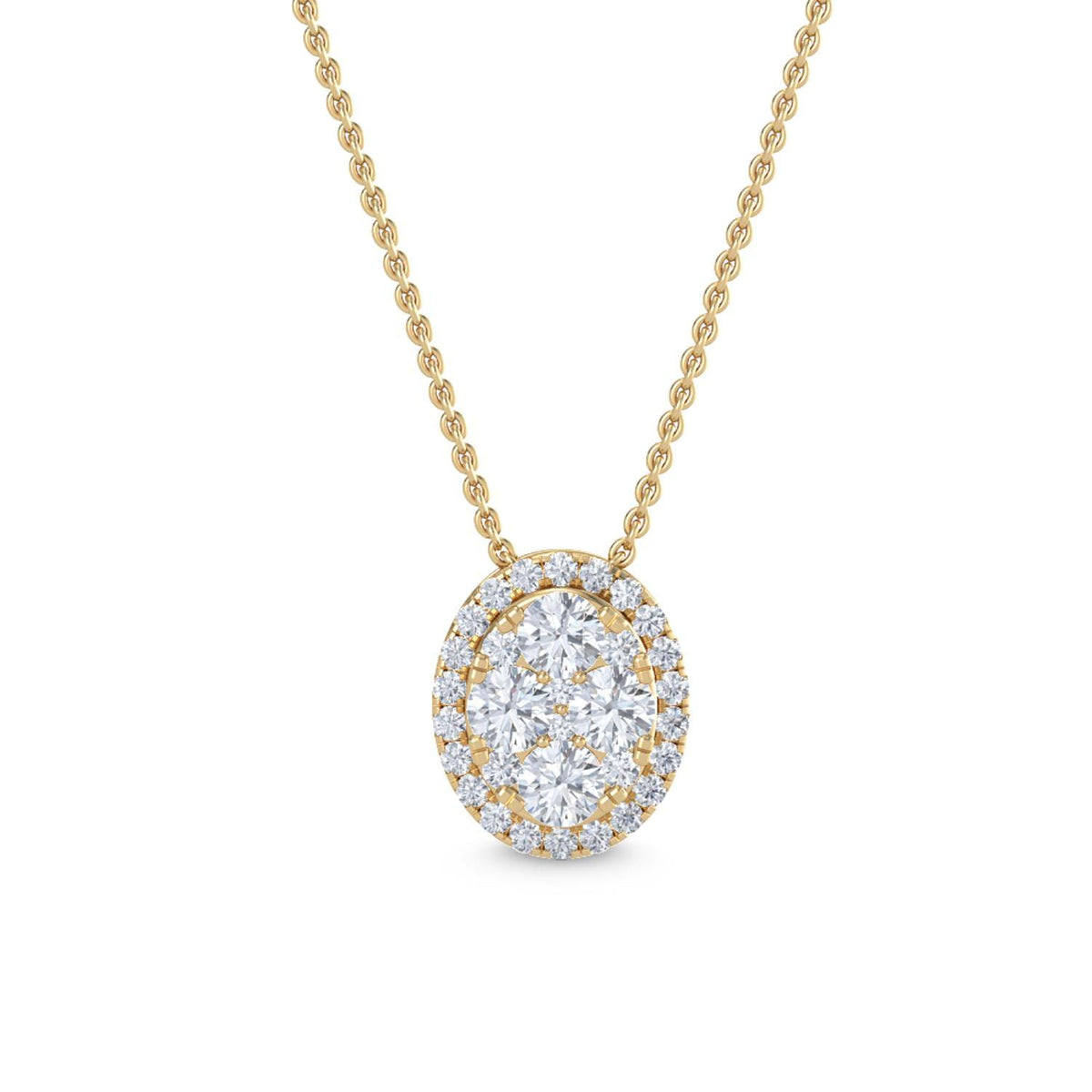 Aveline Belle lab grown diamond pendant