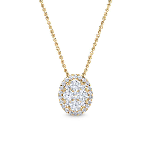 Aveline Belle lab grown diamond pendant