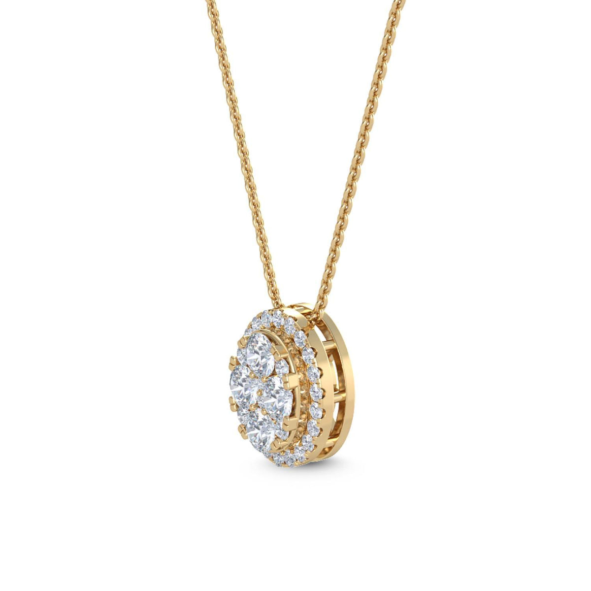 Aveline Belle lab grown diamond pendant