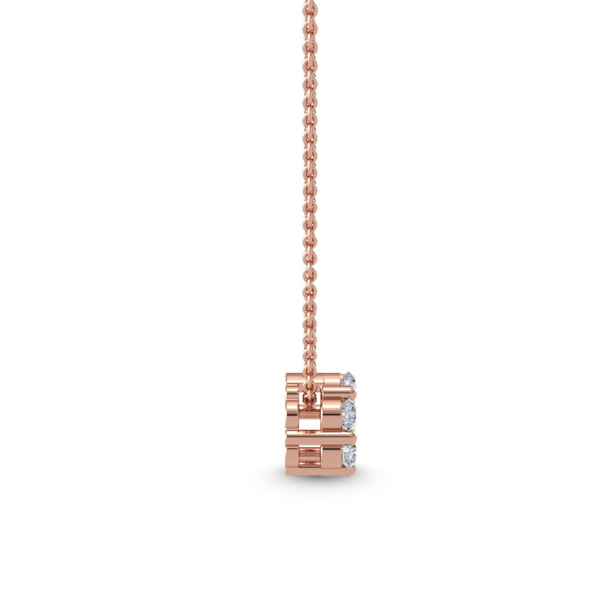 Aveline Bloom lab grown diamond pendant