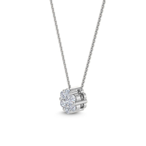 Aveline Bloom lab grown diamond pendant