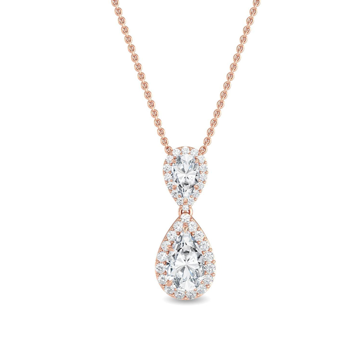 Aveline Dawn lab grown diamond pendant