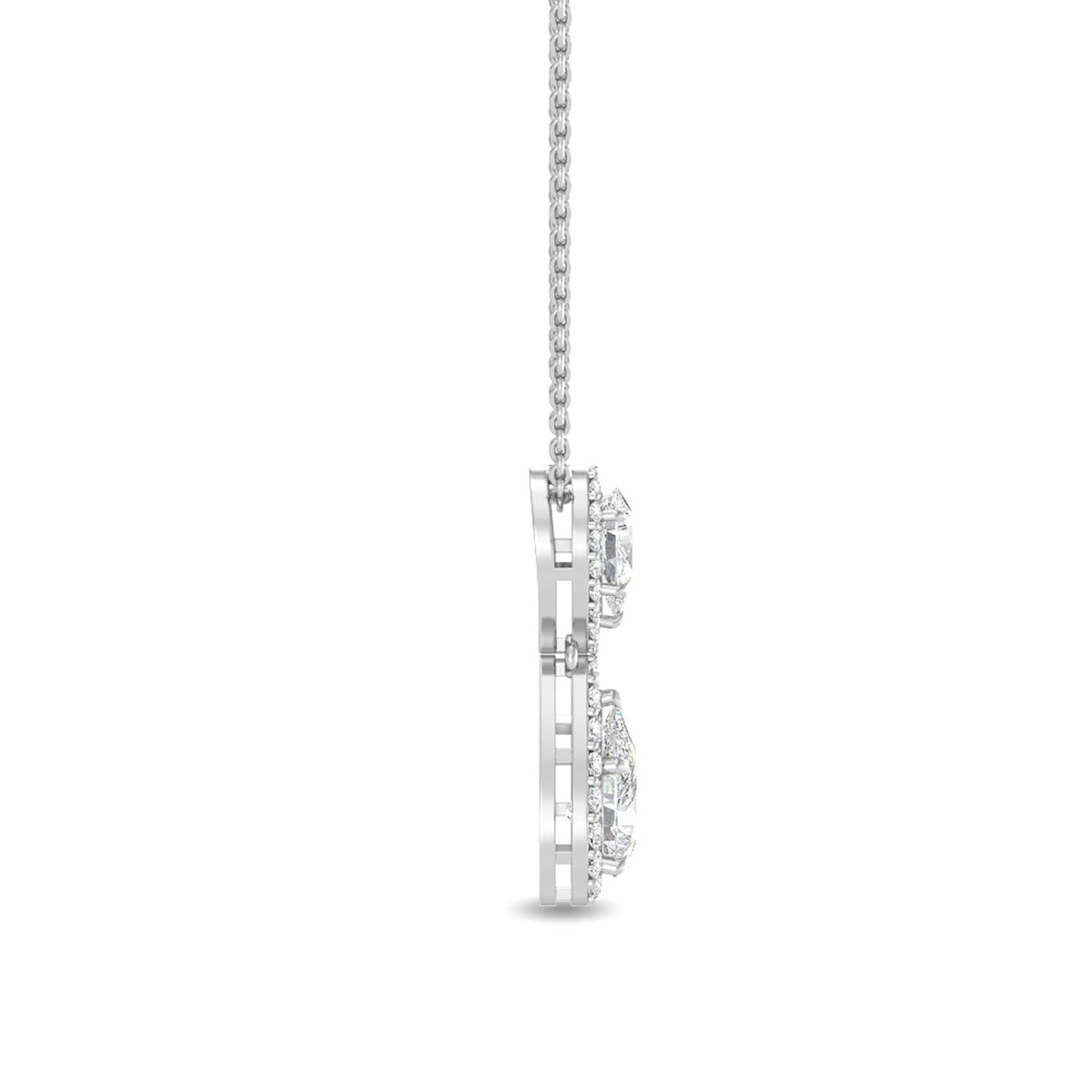 Aveline Dawn lab grown diamond pendant