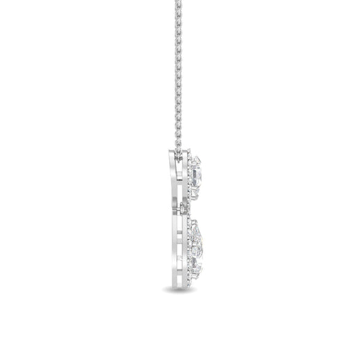 Aveline Dawn lab grown diamond pendant