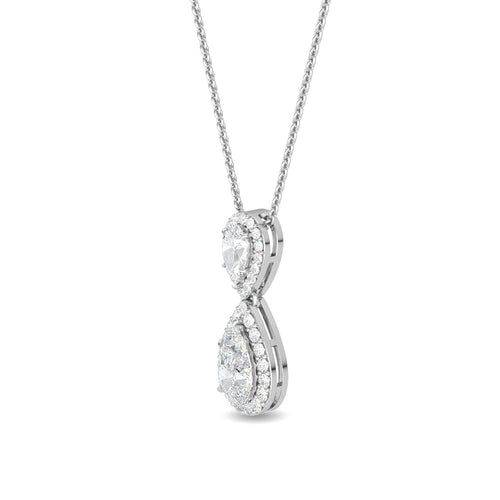 Aveline Dawn lab grown diamond pendant