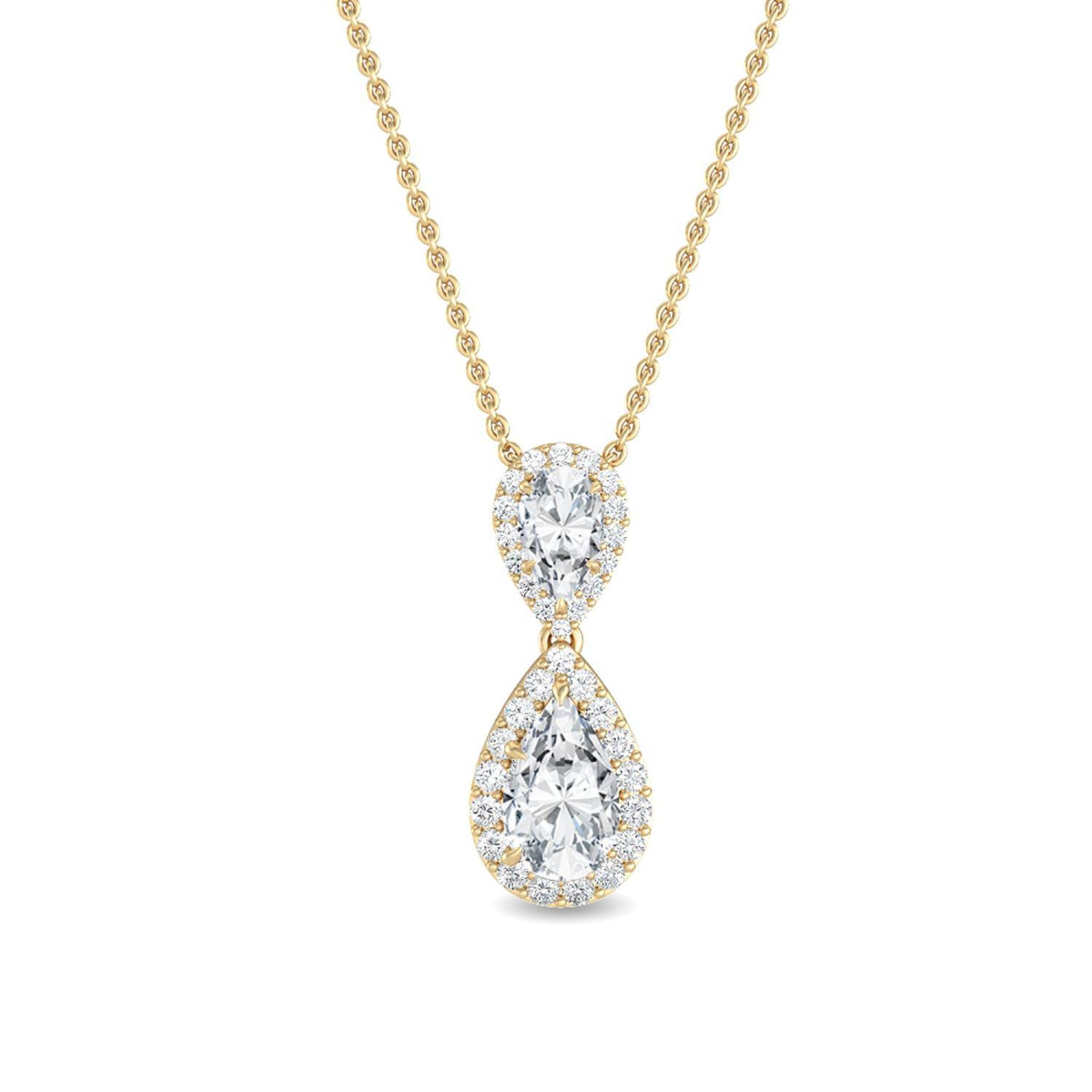 Aveline Dawn lab grown diamond pendant