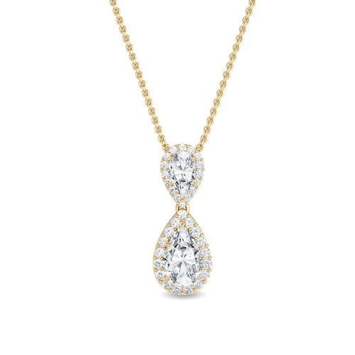 Aveline Dawn lab grown diamond pendant