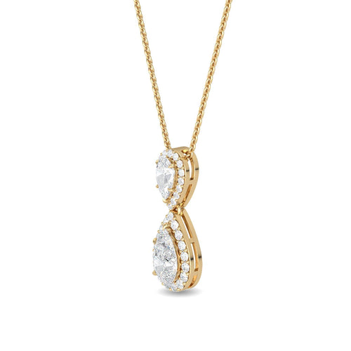 Aveline Dawn lab grown diamond pendant