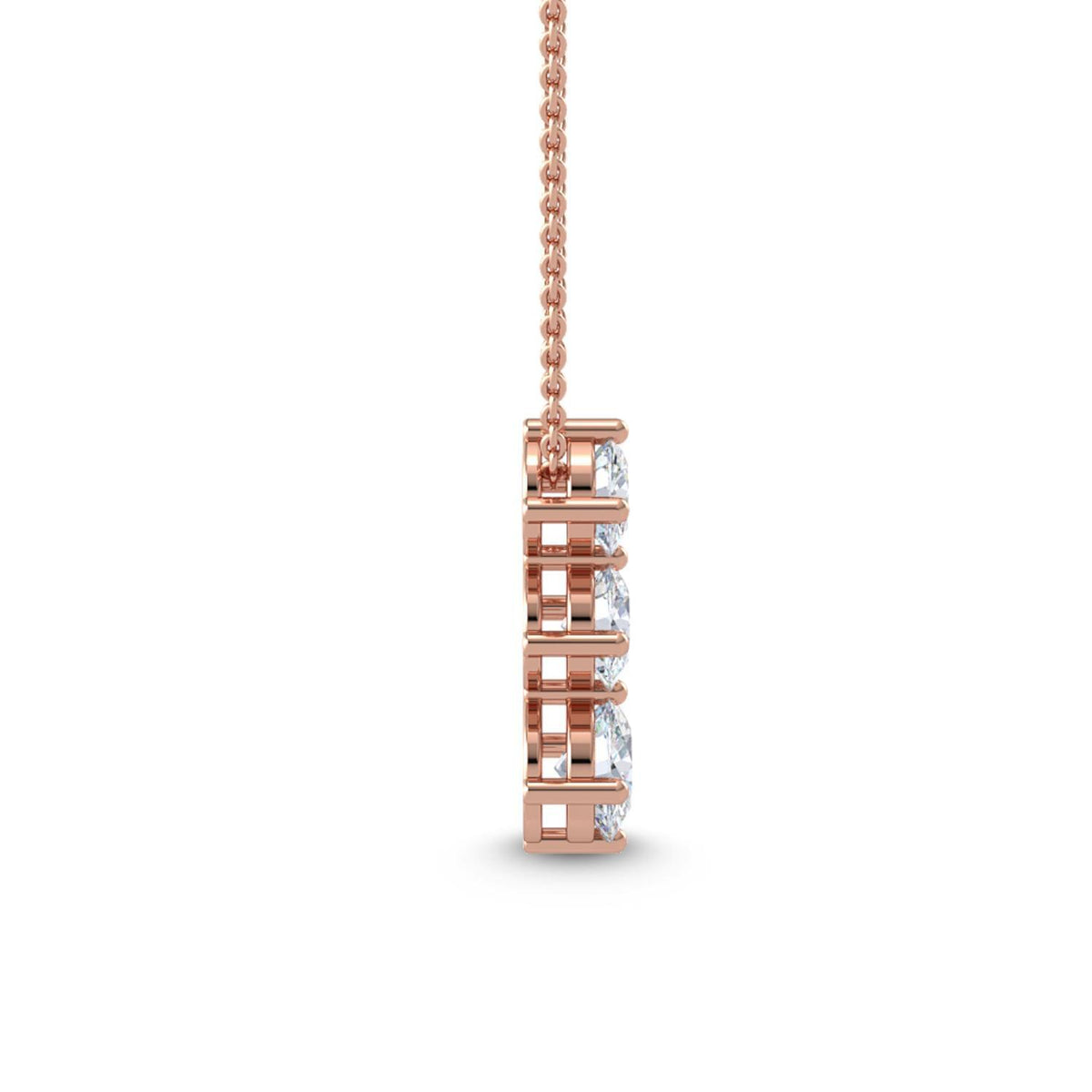 Aveline Grace lab grown diamond pendant