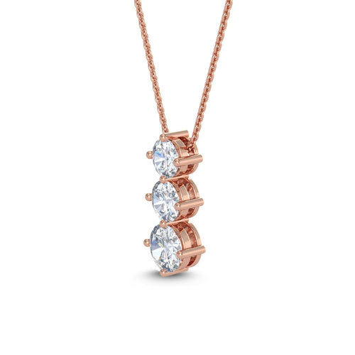 Aveline Grace lab grown diamond pendant