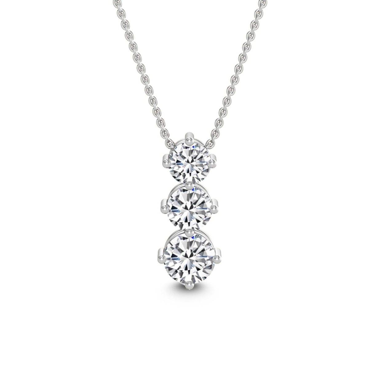 Aveline Grace lab grown diamond pendant