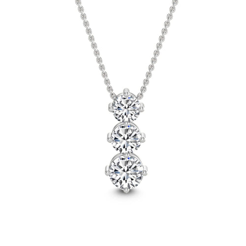 Aveline Grace lab grown diamond pendant