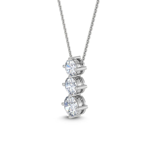 Aveline Grace lab grown diamond pendant