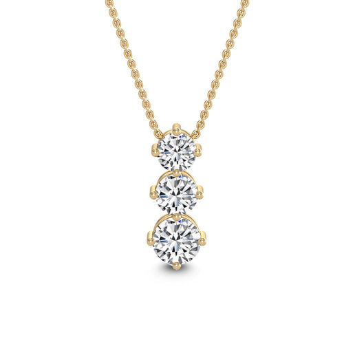 Aveline Grace lab grown diamond pendant