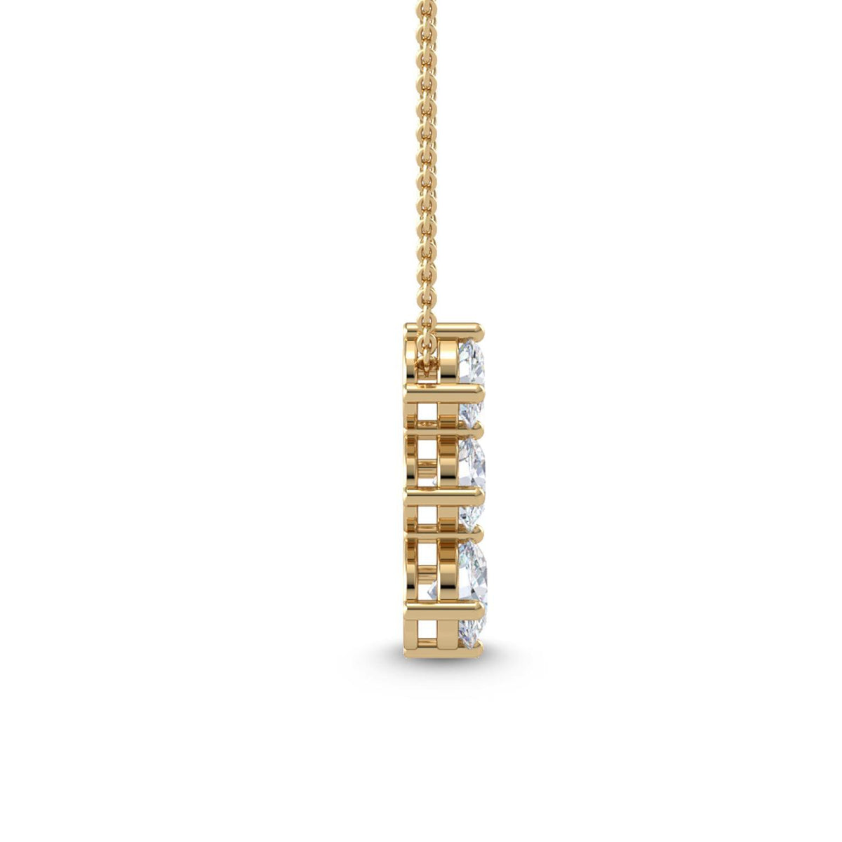 Aveline Grace lab grown diamond pendant