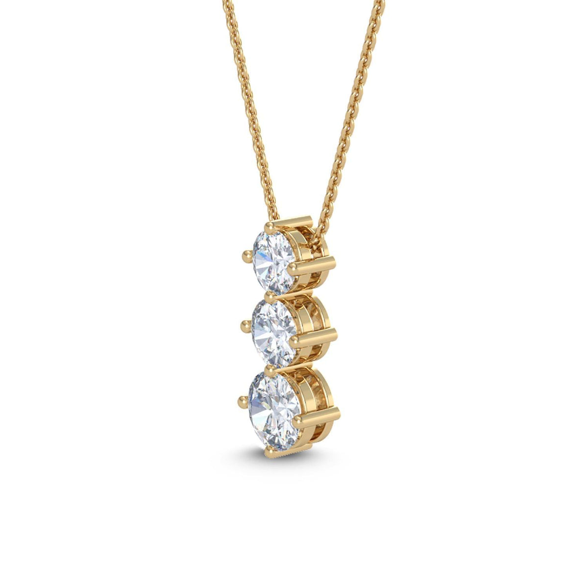 Aveline Grace lab grown diamond pendant