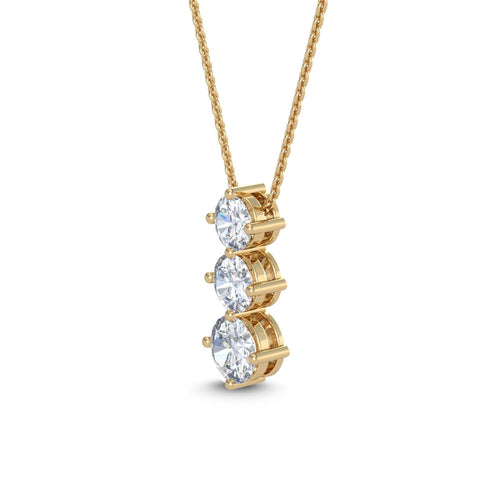 Aveline Grace lab grown diamond pendant