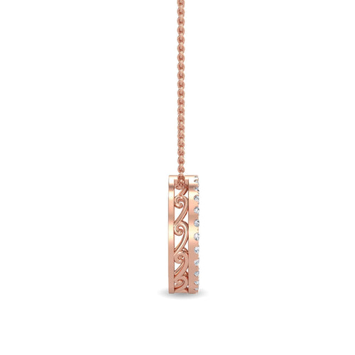 Aveline Joy lab grown diamond pendant