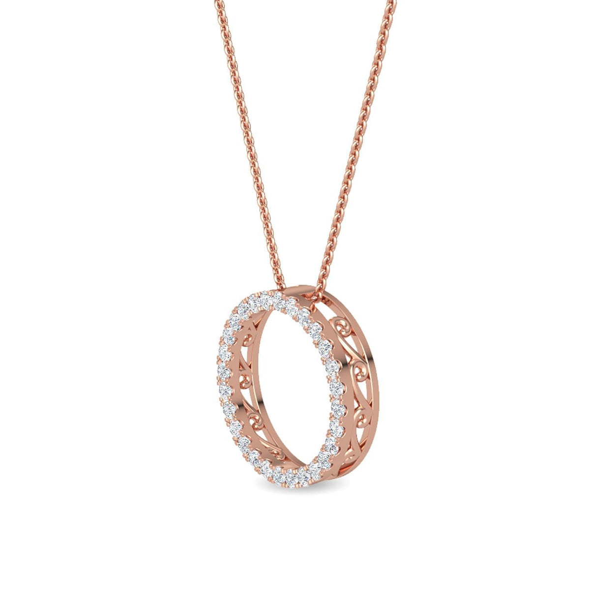 Aveline Joy lab grown diamond pendant