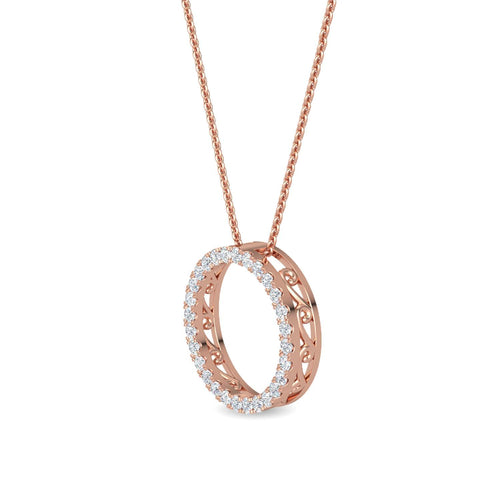 Aveline Joy lab grown diamond pendant