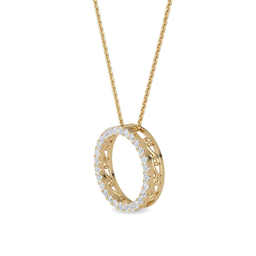 Aveline Joy lab grown diamond pendant