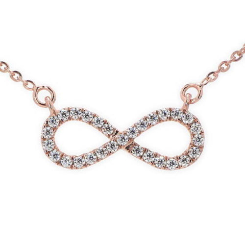 Aveline Lune lab grown diamond pendant