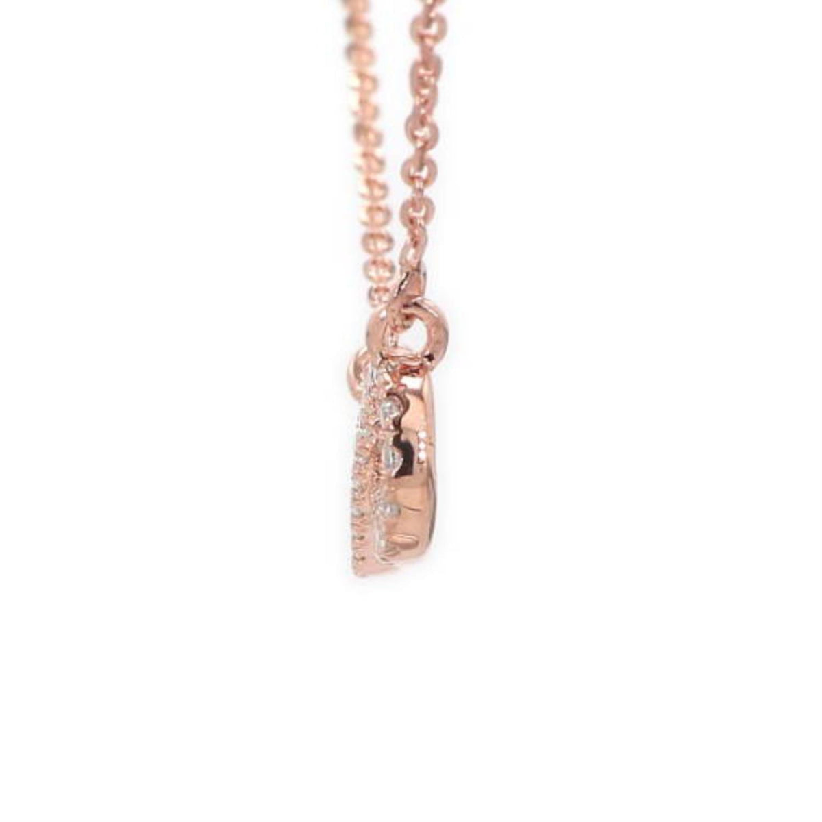 Aveline Lune lab grown diamond pendant