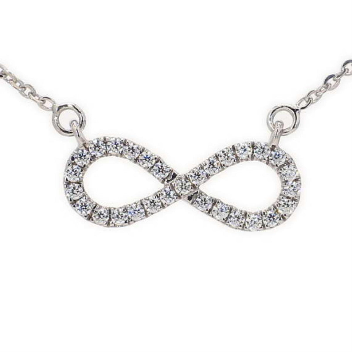 Aveline Lune lab grown diamond pendant