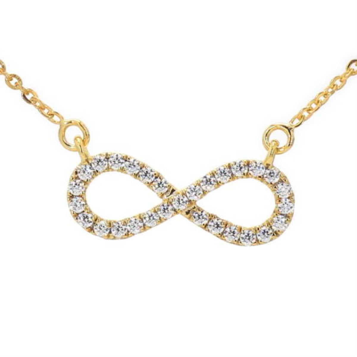 Aveline Lune lab grown diamond pendant