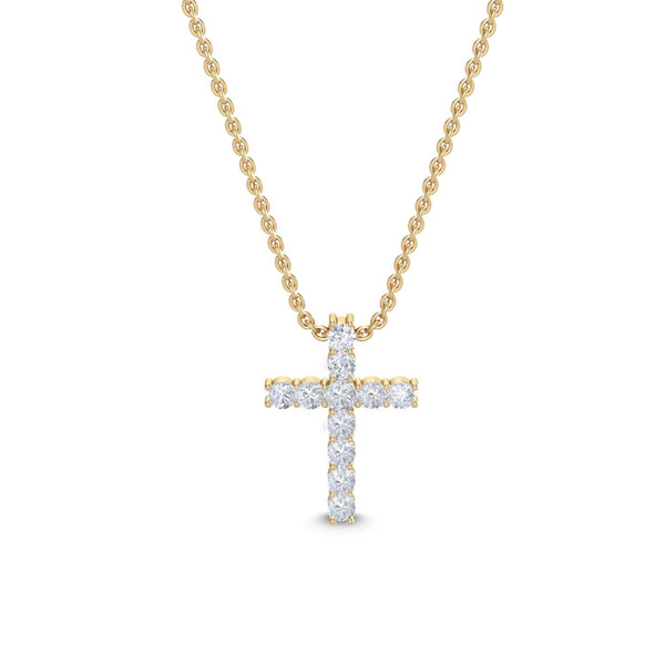 Aveline Rose - Cross Lab Grown Diamond Pendant