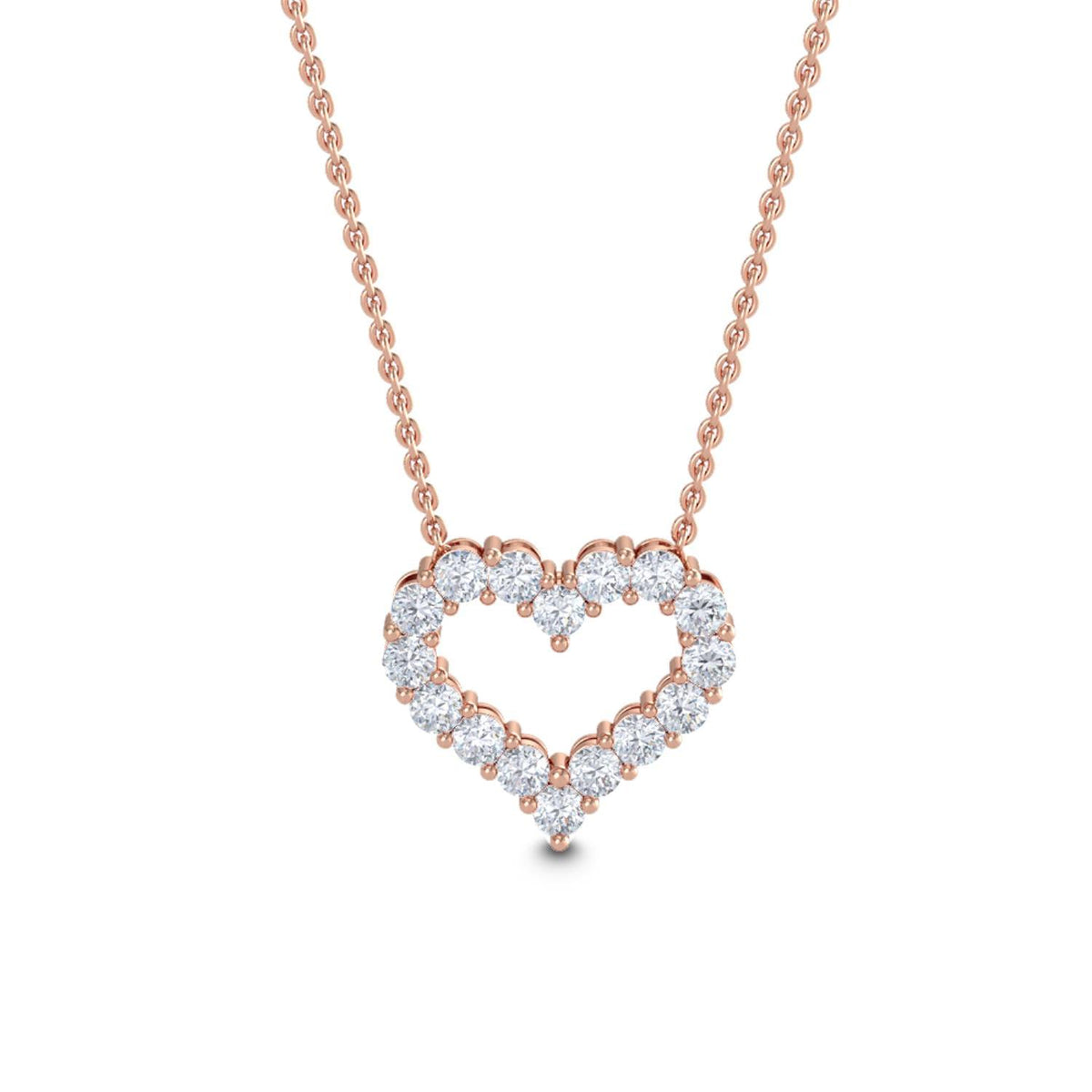 Aveline Vale lab grown diamond pendant