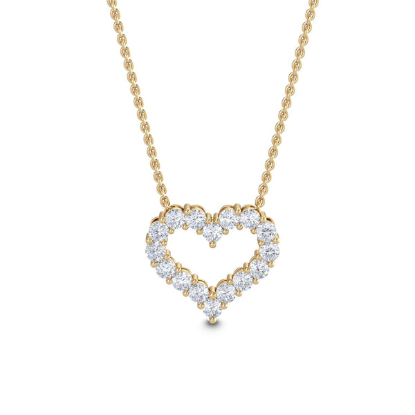 Aveline Vale - Heart Lab Grown Diamond Pendant