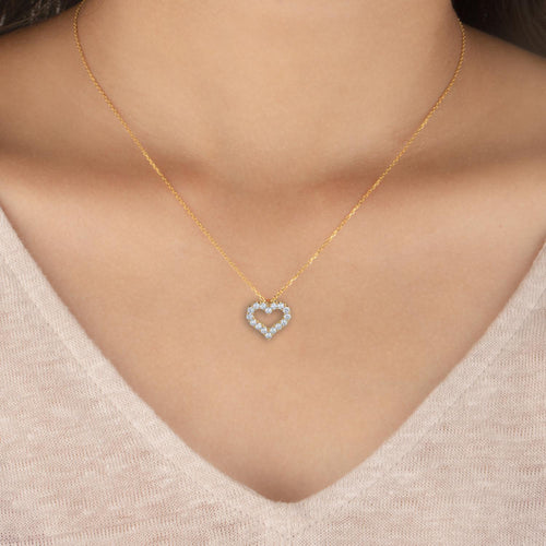 Aveline Vale lab grown diamond pendant