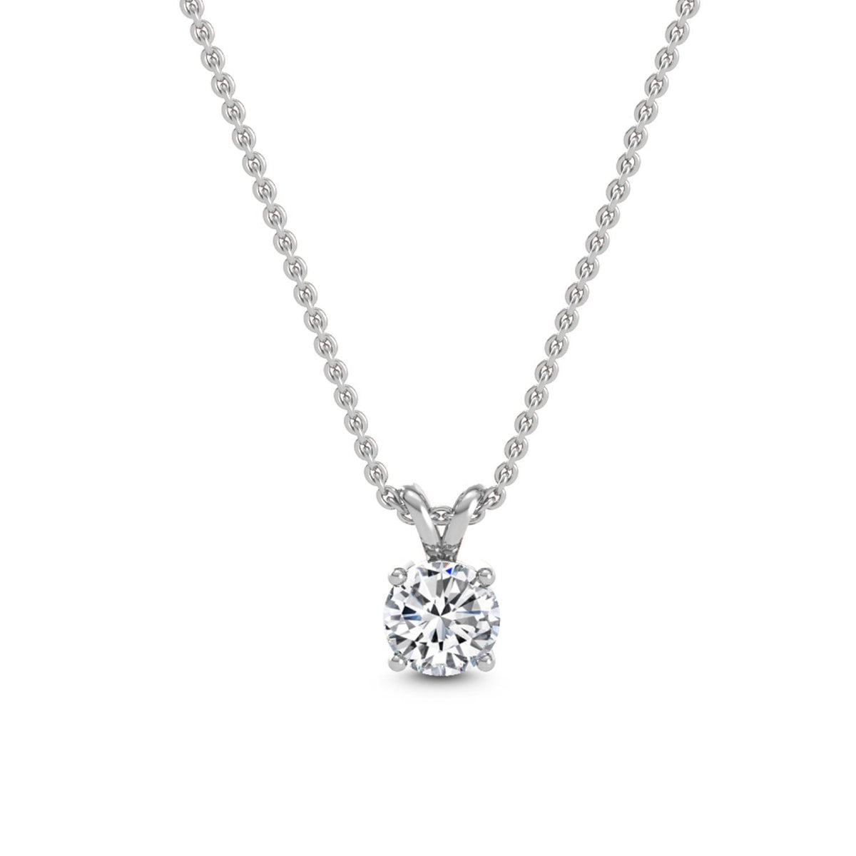 Celestine Joy lab grown diamond pendant