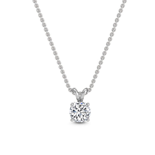 Celestine Joy lab grown diamond pendant