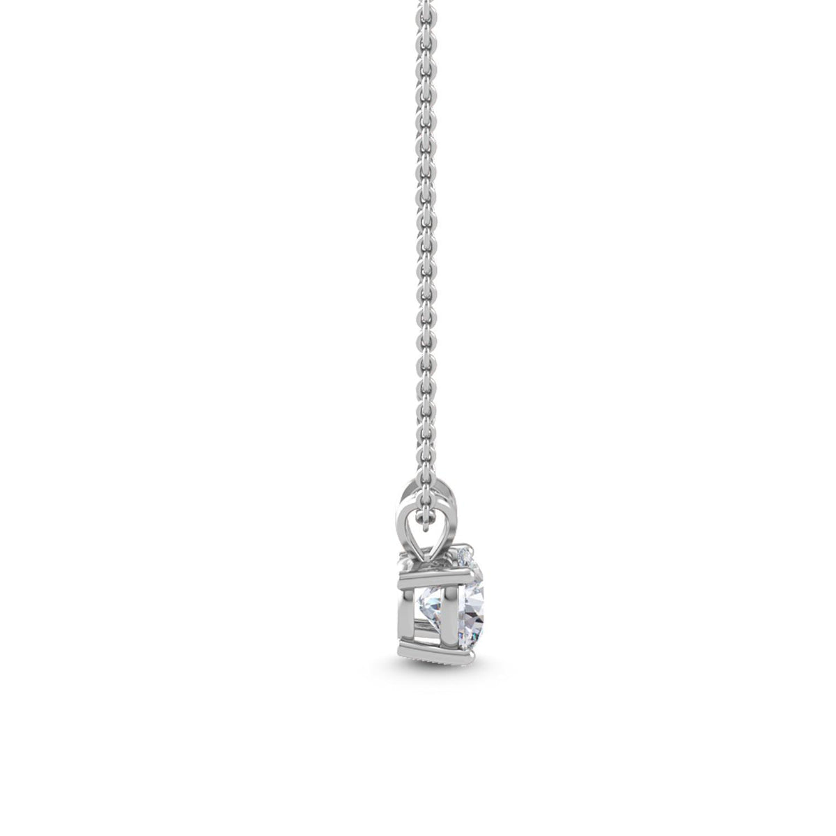Celestine Joy lab grown diamond pendant
