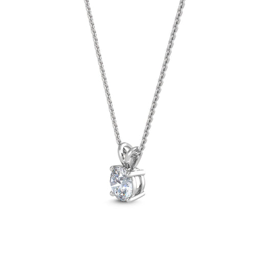Celestine Joy lab grown diamond pendant