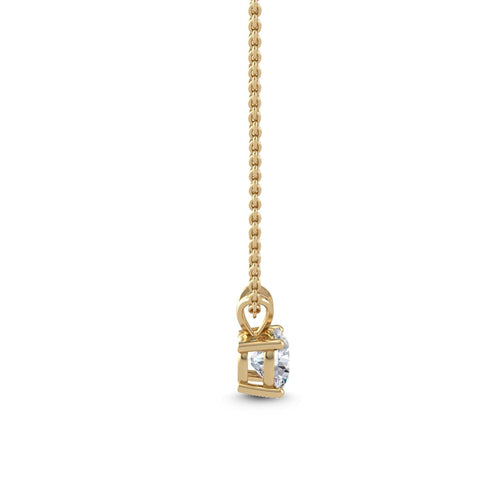 Celestine Joy lab grown diamond pendant