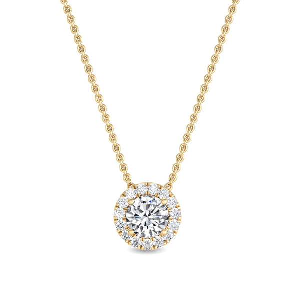 Celestine Lune - Lab Grown Diamond Pendant