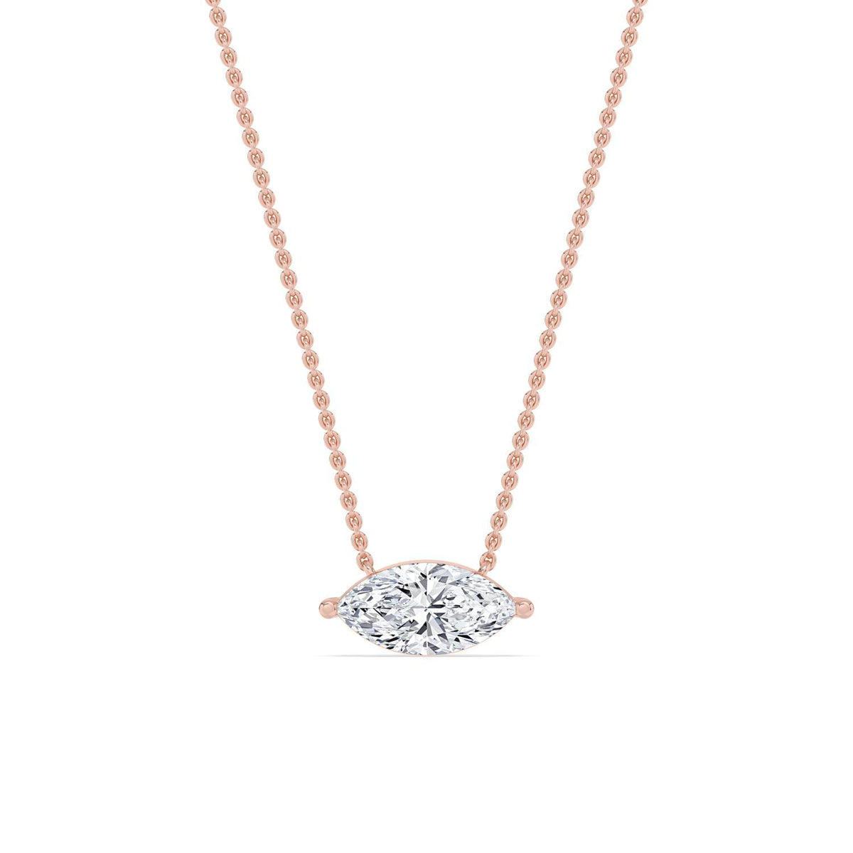 Dahlia Belle lab grown diamond pendant