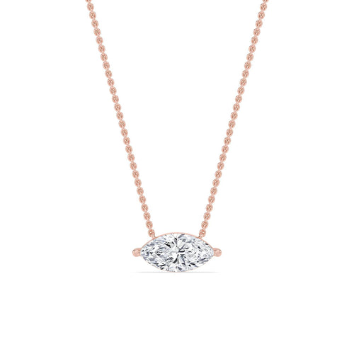 Dahlia Belle lab grown diamond pendant