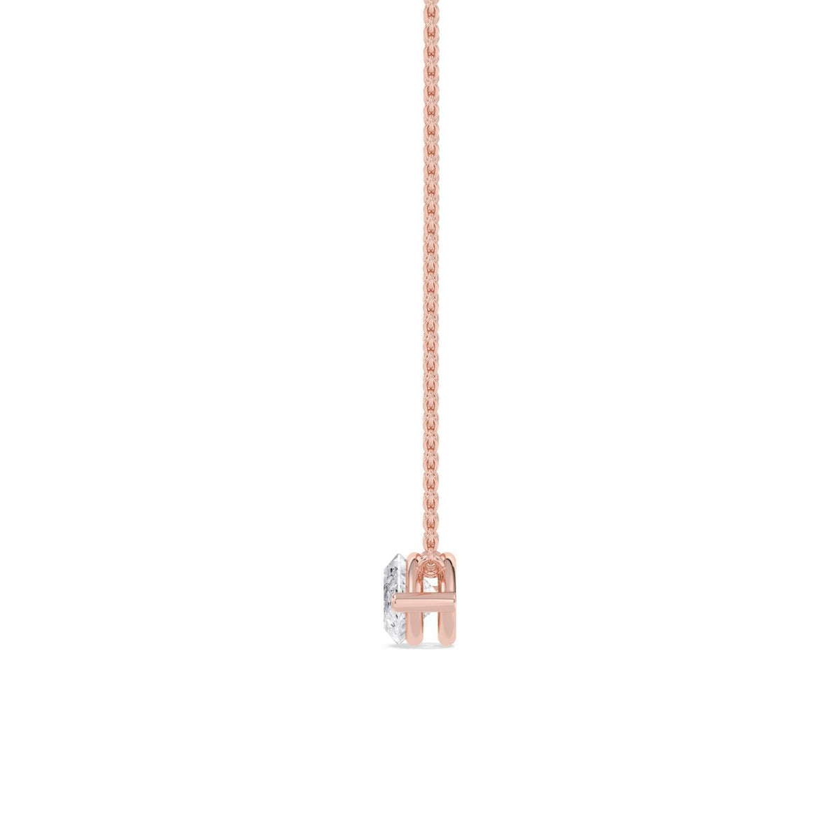 Dahlia Belle lab grown diamond pendant
