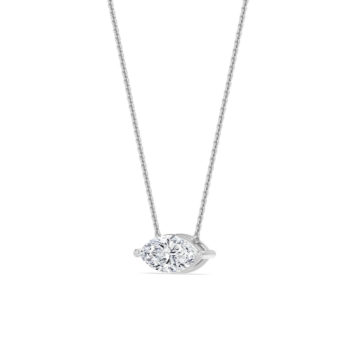 Dahlia Belle lab grown diamond pendant